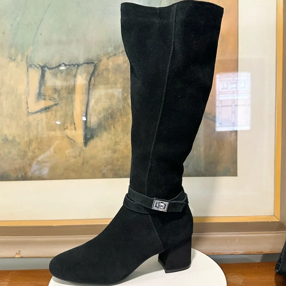 🌸BLONDO🌸 Ashley Waterproof Black Boot Size: 8M